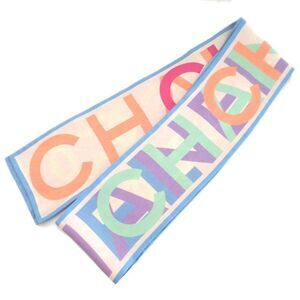 Chanel Coco Mark Logo Scarf